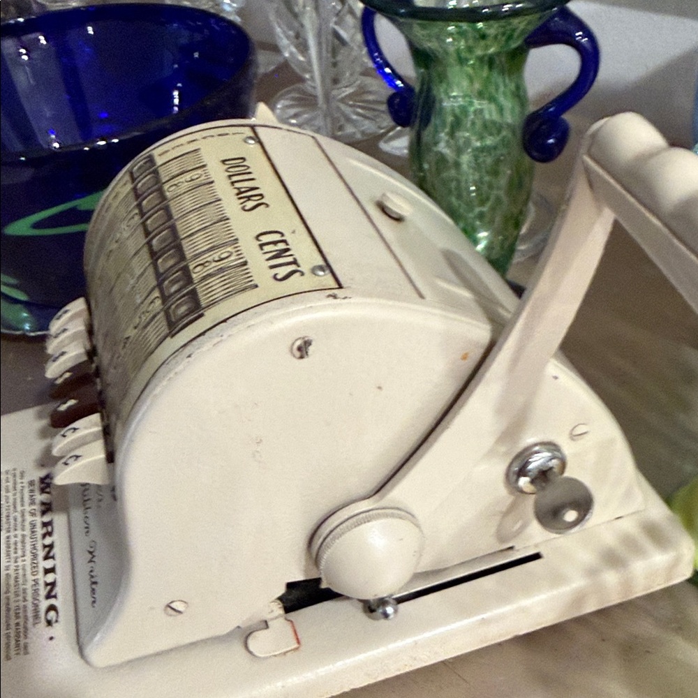 Vintage Paymaster Ribbon Writer Check Printer - Picture 2 of 3